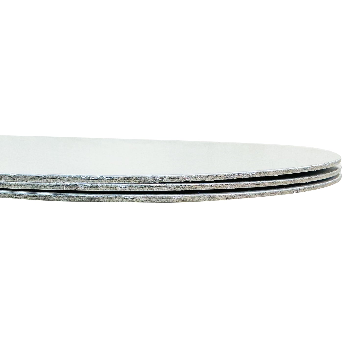 Silver round Cake Board, 12 Inch Diameter, 3 Counts,